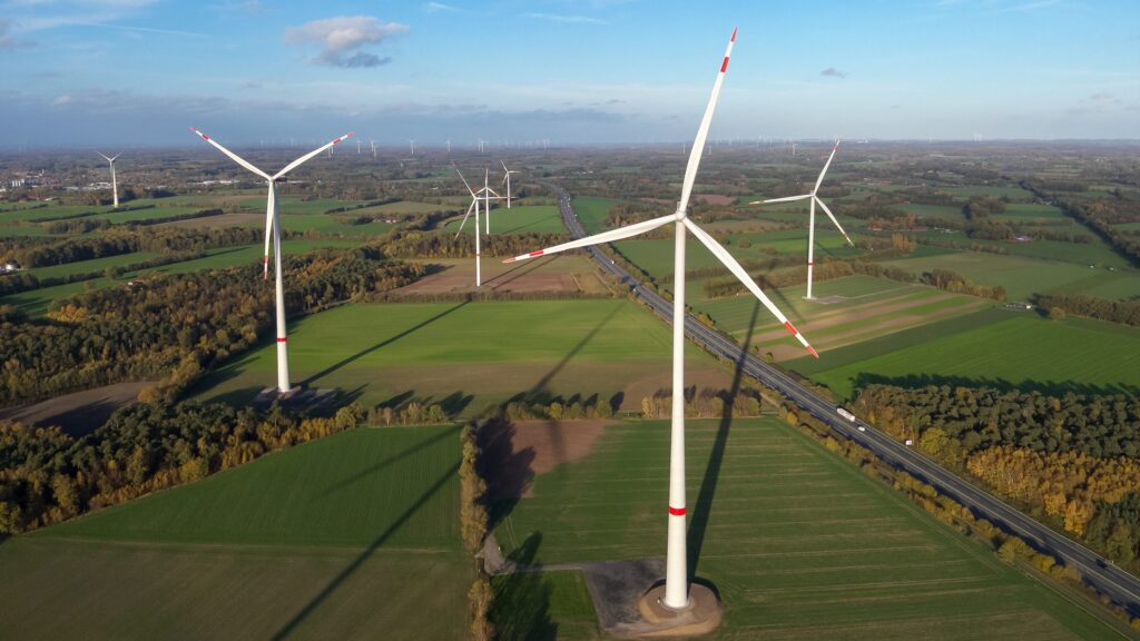 Windpark Gescher in Betrieb